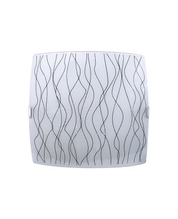 Luminária Plafon Quadrado Gde Aramado - 1317 GDE CR
