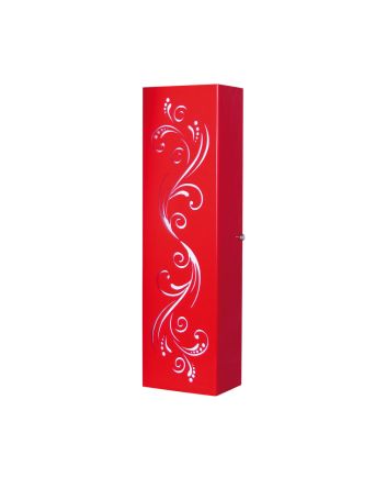 Luminária De Parede Arandela Florata 2 Lamp E27 Vermelho - 4015/2 VM