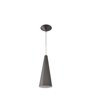 Lustre Pendente Turim 1 Lamp E27 Grafite - 3123 GRF