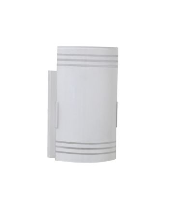 Luminária De Parede Arandela Canaleta Luxo 1lamp Branco - 1812/AR BR