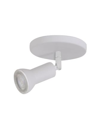 Luminária Spot Sobrepor Canopla Red 1 Gu10 Mr16 Branco - 6012/1 BR