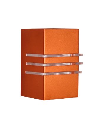 Luminária De Parede Arandela Ibiza Externa 1lamp G9 Cobre - 1481/1 CB