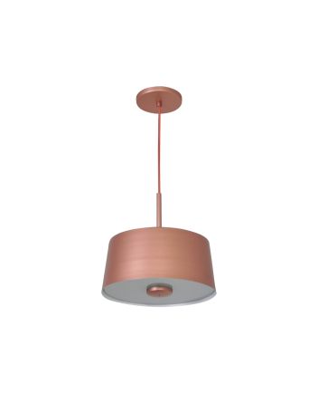 Lustre Pendente Nice 2 Lamp E27 Rosê - 3148 RSE