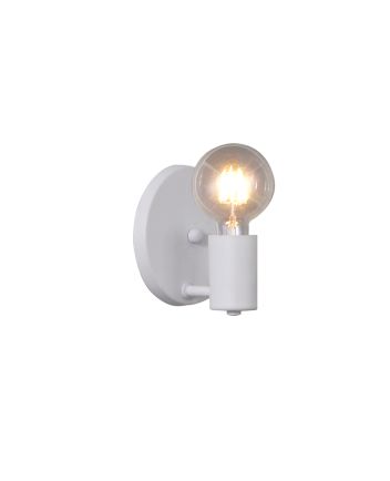Luminária De Parede Arandela Uno Haste Reta E27 Branco - 3207/AR BR