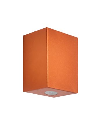 Luminária De Parede Arandela Baliza 1 Visor Redondo Gu10 Mr16 Cobre - 1477 CB