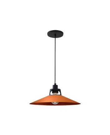 Lustre Pendente Retrô 1 Lamp E27 Preto/cobre - 3142 PT/CB