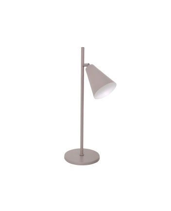 Luminaria De Mesa Cone Belga 1lamp E27 Camurça - 3107 LUM CAM