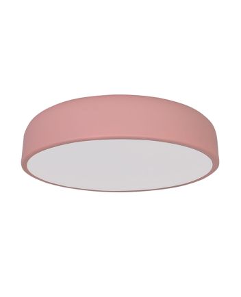 Luminária Plafon Moon Gde 50cm 4 Lamp E27 Rosê Fosco - 1106 GDE RSF