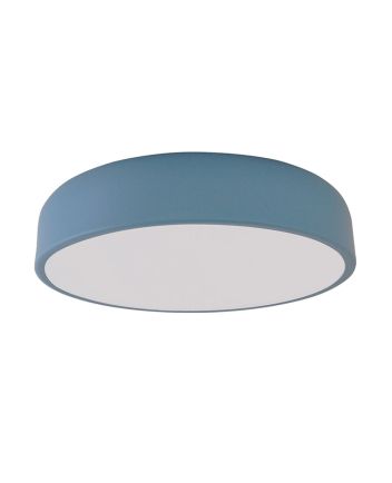 Luminária Plafon Moon Gde 50cm 4 Lamp E27 Azul New - 1106 GDE ANW