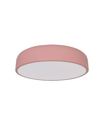 Luminária Plafon Moon Med 40cm 3 Lamp E27 Rosê Fosco - 1106 MED RSF