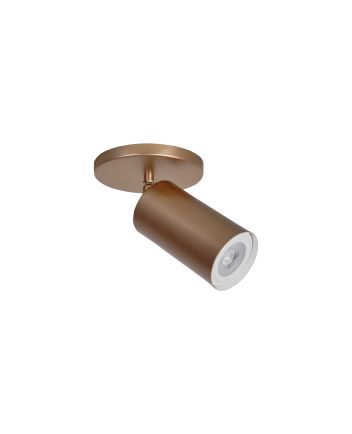 Luminária Spot Sobrepor 1 Lamp E27 Par20 Bronze Mate - 6015/1 BZM
