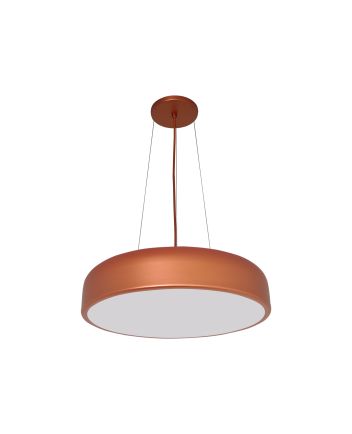 Lustre Pendente Moon 50cm 4 Lamp E27 Cobre - 2106 GDE CB