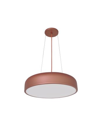 Lustre Pendente Moon 50cm 4 Lamp E27 Rosê - 2106 GDE RSE