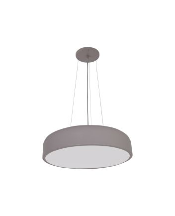 Lustre Pendente Moon 50cm 4 Lamp E27 Camurça - 2106 GDE CAM