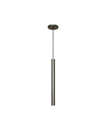 Pendente Slim 50cm 01 Lâmp MR11 Grafite - 3111 GDE GRF