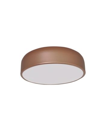 Plafon Moon 40cm 3 Lâmpadas E27 Bronze Mate - 1106 MED BZM