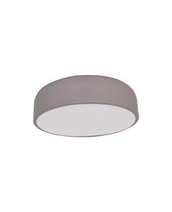 Plafon Moon 40cm 3 Lâmpadas E27 Camurça - 1106 MED CAM