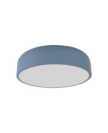 Luminária Plafon Moon Peq 30cm 2 Lamp E27 Azul New - 1106 PEQ ANW