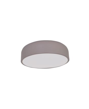 Plafon Moon 30cm 2 Lâmpadas E27 Camurça - 1106 PEQ CAM