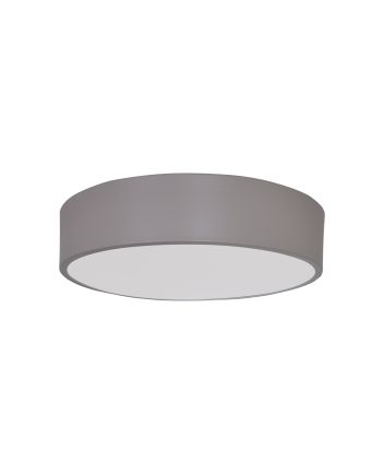 Plafon redondo para quarto moderno camurça