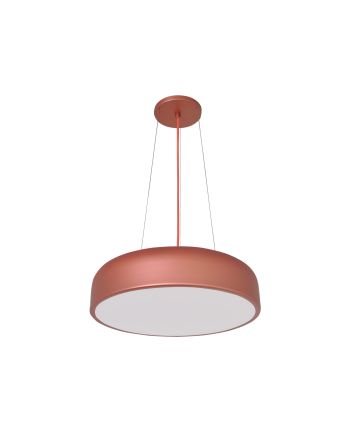 Pendente Moon 40cm 3 Lâmpadas E27 Rosê - 2106 MED RSE