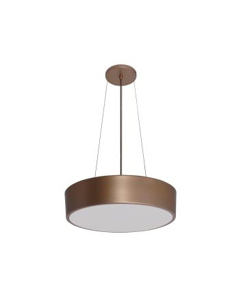 Pendente Nevada 37cm 3 Lâmpadas E27 Bronze Mate - 2108 MED BZM
