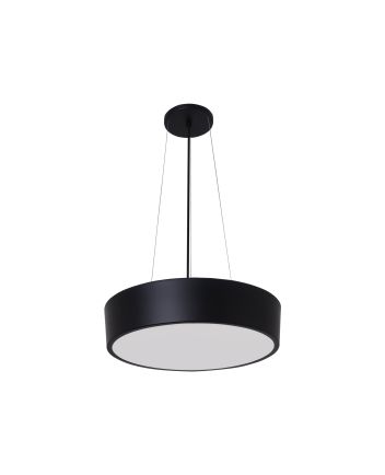 Pendente Nevada 37cm 3 Lâmpadas E27 Preto - 2108 MED PT