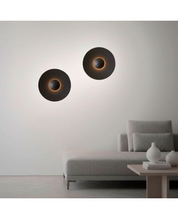 Arandela Lótus Luz Indireta Led 2200Lm 3000K 18W - 3021/AR PT