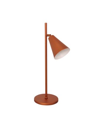 Luminaria De Mesa Cone Belga 1lamp E27 Cobre - 3107 LUM CB