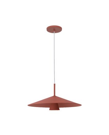 Pendente Lótus 450mm 01 Lâmp Mr16 - Terra Cota