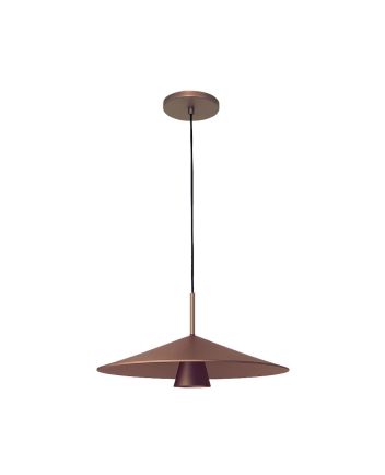 Pendente Lótus 45cm 01 Lâmp GU10 Bronze Mate - 3171 MED BZM