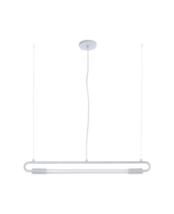 pendente industrial tubular, pendente estilo industrial, pendente com lâmpada tubular, luminária pendente industrial, pendente industrial