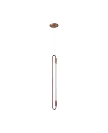 pendente industrial tubular, pendente estilo industrial, pendente com lâmpada tubular, luminária pendente industrial, pendente retrô industrial