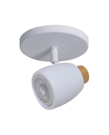 Spot Sobrepor p/01 Lâmpada GU10 - Branco