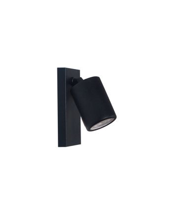 Arandela Slim Articulada com Canopla 01 Lâmp MR16 Preto - 5012/AR PT