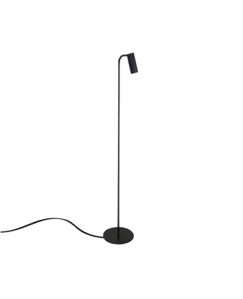 Luminária de Chão Slim Articulada 1 Lamp MR11 Preta - 5013 COL PT