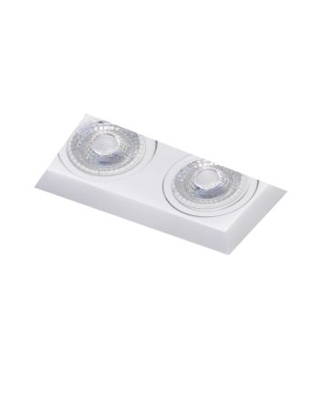 Luminária Spot Embutir Noframe 02 Lamp. Gu10 MR16 Dicróica - 5051/2 BR