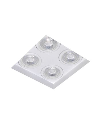 Luminária Spot Embutir Noframe 04 Gu10 MR16 BR - 5051/4 BR
