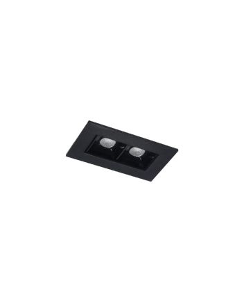 Spot Minimal de Embutir Duplo Led Integrado com Borda - 5100/2 34