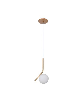 Pendente Orbe em L 01 Lâmp G9 Gold - 6004/1 GLD