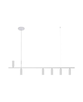Pendente Living p/06 Lâmp. Gu10 Branco - 6008/6 BR