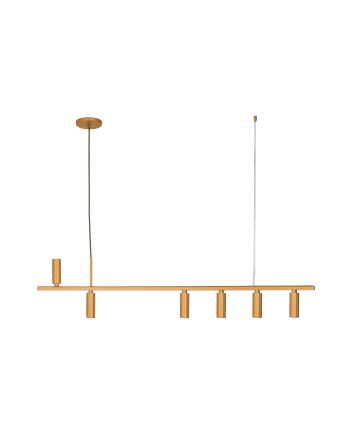 Pendente Living p/06 Lâmp. Gu10 Gold - 6008/6 GLD