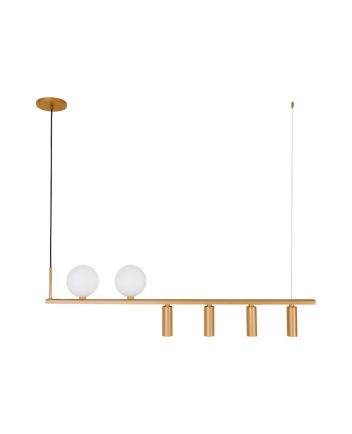 Pendente Aurora P/6 Lâmp. Gold - 6010/6 GLD